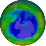 Antarctic Ozone 2001-09-04